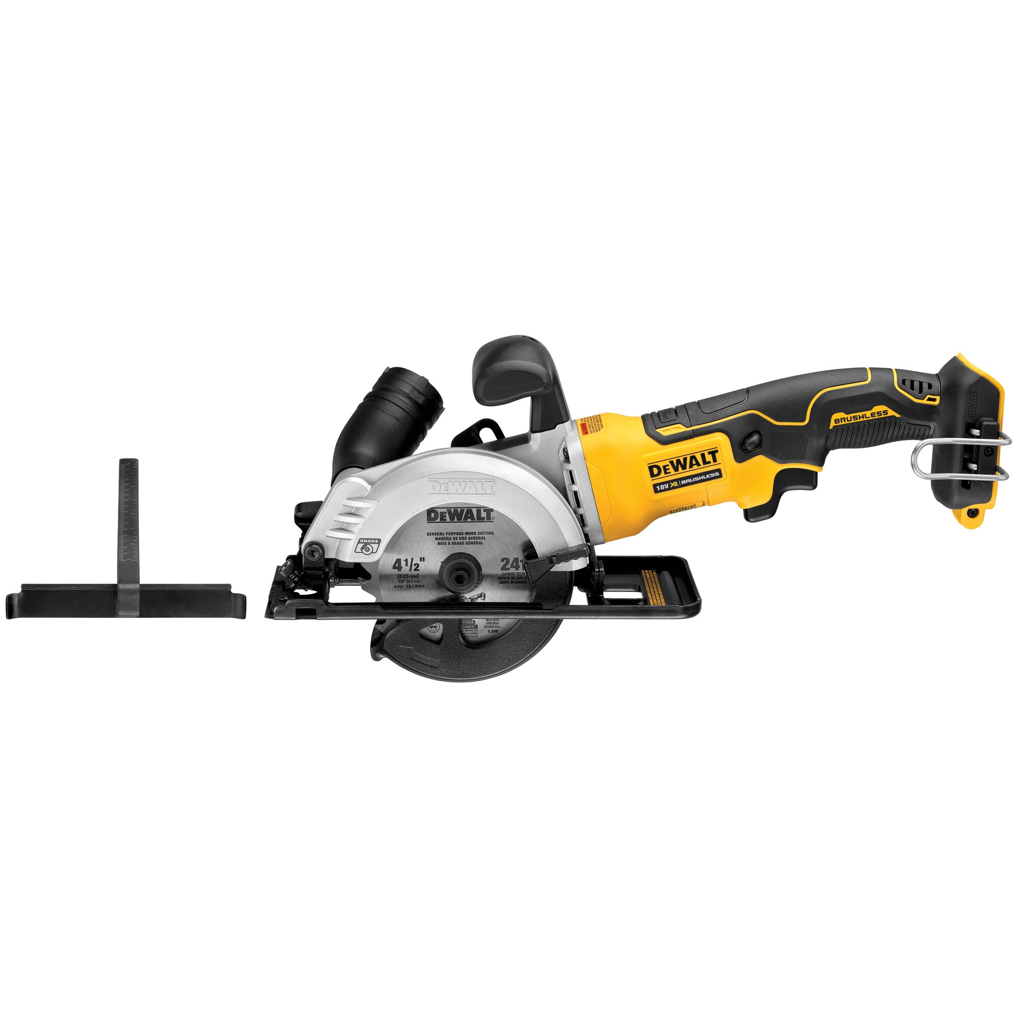 18V XR Brushless 115mm Compact Circular Saw Bare Unit DEWALT