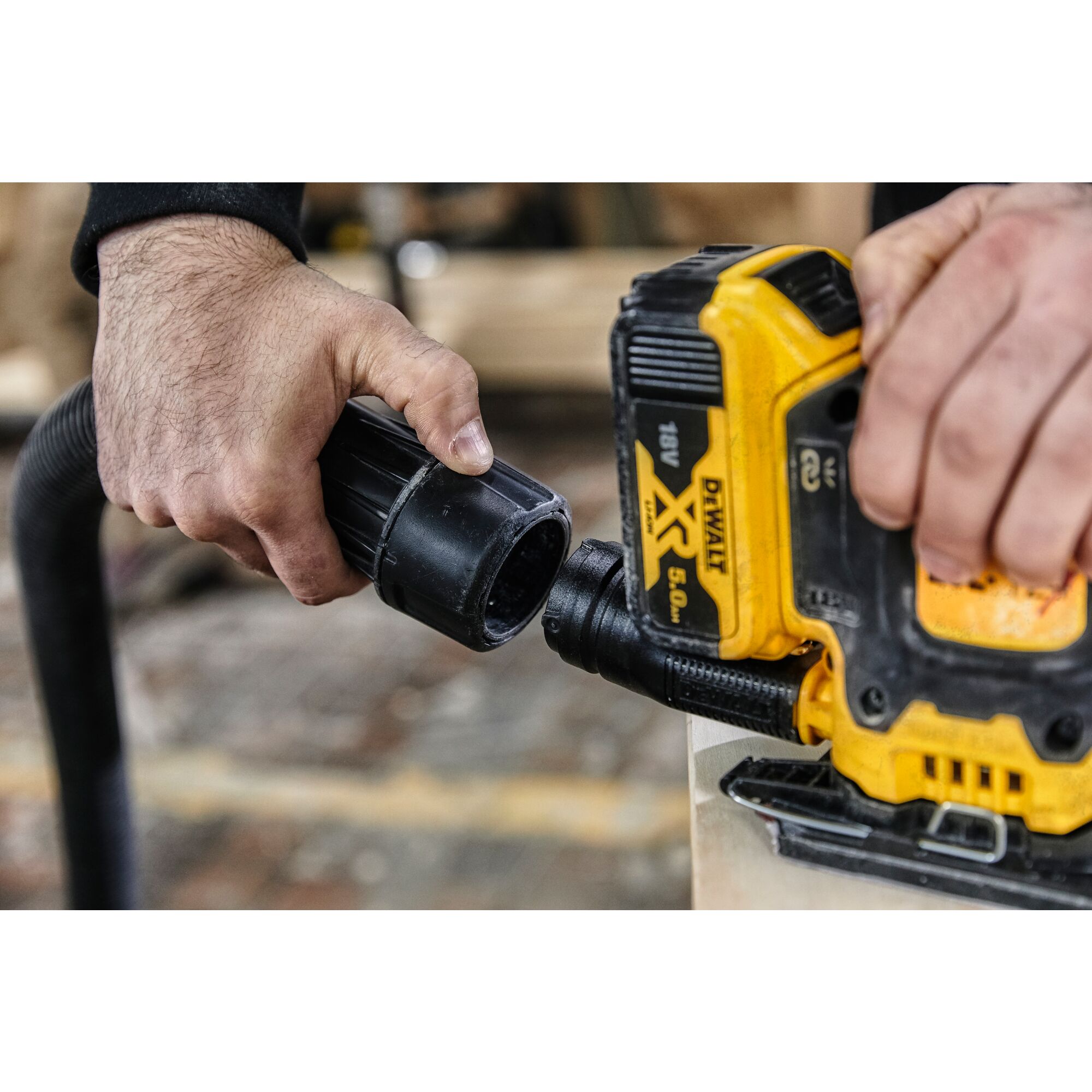 Dewalt battery online hand sander