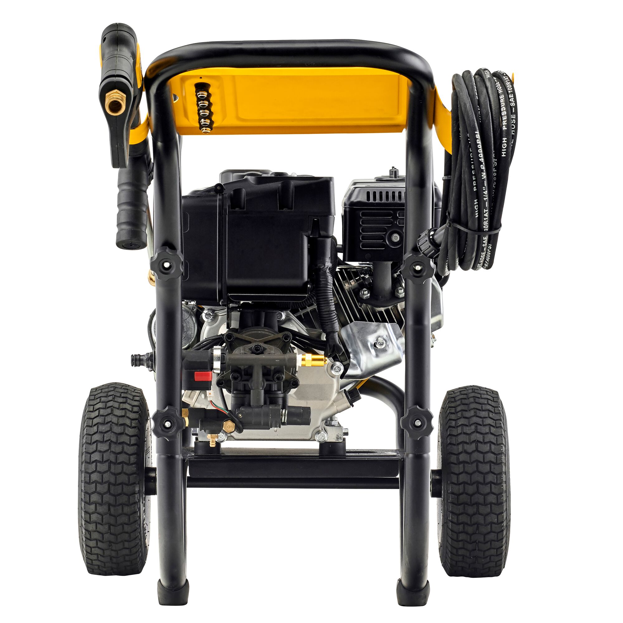 DeWalt 3400PSI 9.5LPM petrol pressure washer with PressUReady DEWALT